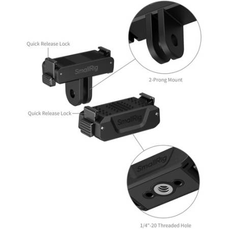 SmallRig 5918B - 2x (1x 1/4